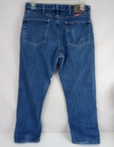 Wrangler Men&#39;s Regular Fit Bootcut Dark Wash Jeans Size 36x29 - $19.39