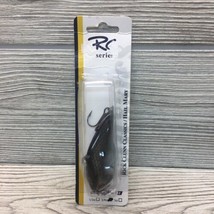 Rick Clunn Fishing Lure RC Series Hail Mary Chrome Black 3/4 Bass Hybrid... - $12.86