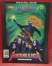 METALLICA COMIC BOOK Rock N Roll 1ST PRESSING REVOLUTIONARY COMICS 1990 #4 - £7.79 GBP