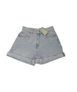 Junior&#39;s H&amp;M Mom- Shorts Size 4 Denim Cuffed New With Tags - €10,95 EUR