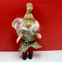 Bikin Snow White seven dwarfs vintage toy doll figurine walt disney vtg Sleepy - £13.97 GBP