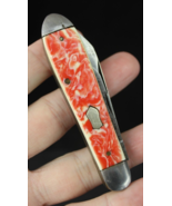 rare pocket knife vintage MADE IN USA two blade 1950&#39;s MYSTERY KNIFE - €60,68 EUR