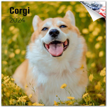 CORGI Wall Calendar 2024 DOG PET Animal Lover Gift - $24.74