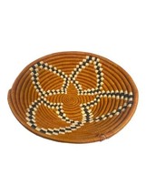 Vintage 12&quot; Nyota Sisal and Grass Basket Made in Africa Fruit Centerpiece Wall - £44.73 GBP