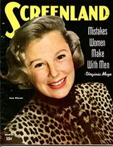 Screenland Movie Magazine 1950 June Allyson Ginger Rogers LInda Darnell - £16.20 GBP