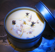 Haunted COVEN CAST BANISH NEGATIVE CANDLE NAG CHAMPA CLOVE & ANGELICA MAGICK  image 2