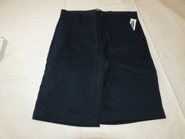 Old Navy Boys Youth 12 School Shorts adjustable waist Navy Blue NWT - £14.06 GBP
