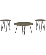 Hadasky - Brown / Beige - Occasional Table Set (Set of 3) - $155.99