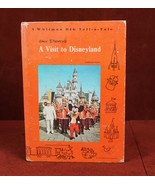 Walt Disney&#39;s Visit to Disneyland 1965 Childrens Vintage Hard Cover Book - £6.89 GBP