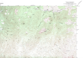 Tybo, Nevada 1968 Vintage USGS Topo Map 7.5 Quadrangle Topographic - £18.82 GBP