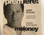 Moloney Tv Show Print Ad Peter Strauss Ashley Johnson Tpa15 - $5.93