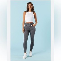 Charlotte Russe Black Jeans Women’s 8 Faux Pocket Legging Got Emo COlor ... - £29.55 GBP