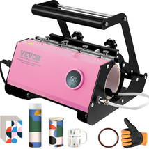 VEVOR Pink Mug Heat Press, 30oz Tumbler Heat Press Machine, Sublimation ... - $120.90