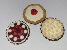 Ultimate Dessert Pie Magnet Set #2 Pudding Banana Cream - £7.19 GBP