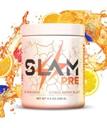 Slam Fuel, Slam Pre Workout Powder Citrus Berry Blast 20-40 Serving - $405.76 MXN