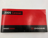 2005 Dodge Caravan Owners Manual Handbook Case Only OEM L04B41028 - $44.99