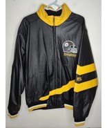 Pittsburgh Steelers G-III G-3 Genuine Leather Jacket Men&#39;s Size Large Vi... - £117.50 GBP