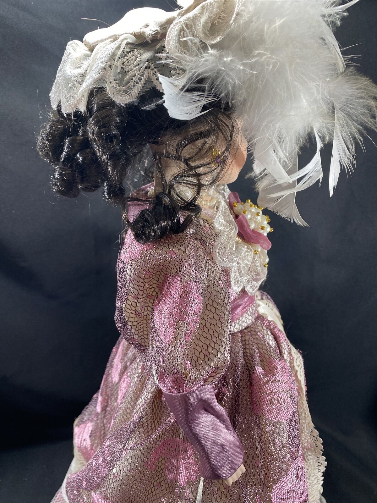 Crimson Collection Porcelain Dolls Worth Vintage 22 Crimson Collection Fine Porcelain Doll In Original Box Victorian