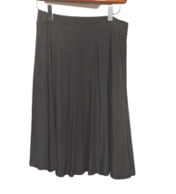 Premise Studio Black Flare Skirt Womens size L elastic waist - £11.76 GBP