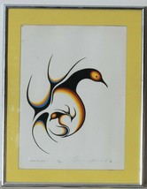 &quot;Mother and Child&quot; Limited Edition 136/500 Framed Silkscreen Clemence Wescoupe - £149.38 GBP