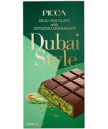 Picca Dubai Style Milk Chocolate with Pistachio and Kadayif, 200 g - $20.04