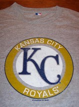 Vintage Style Kansas City Royals Mlb Baseball T-Shirt Small New - £15.48 GBP