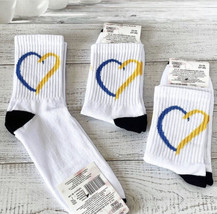 NEW SOCKS SET - 3 pairs - Heart of Ukraine  - Ukrainian - £24.17 GBP