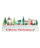 Christmas Mid-Century Modern Houses LED Advent Countdown Calendar NEW 2024 - $73.64