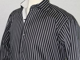 Men Shirt J.Valintin Turkey-Usa 100% Egyption Cotton Axxess Style 1594-14 Black image 9