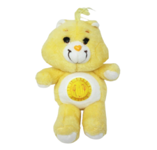 Vintage 1983 Care Bears Funshine Sunshine Yellow Sun Stuffed Animal Plush Toy - £36.61 GBP