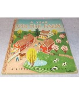  Little Golden Book A year on the Farm No. 37 Richard Floethe 1947 A pri... - $34.10 CAD