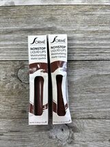 2 pk Nonstop Moisturizing Matte Liquid Lipstick 275 Orchid By Sorme Cosm... - $14.75