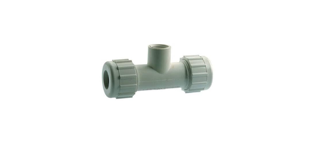 MOEN 511-48-1-1-1B 1&quot; PVC CMP Tee - $20.29