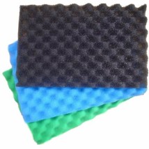 17&#39;&#39;x11&#39;&#39; 3 Part Egg Box Pond Filter Foam, Replacement Water Garden Pond... - £31.49 GBP