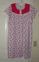 NEW! ALISA Women&#39;s 100% Cotton Nightgown Sleepwear Sleepshirt 46-48/M (1... - £18.77 GBP