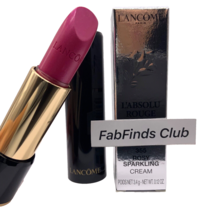 Lancôme L&#39;Absolu Rouge Lipstick 355 Rosy Sparkling Cream New in Box - £26.52 GBP