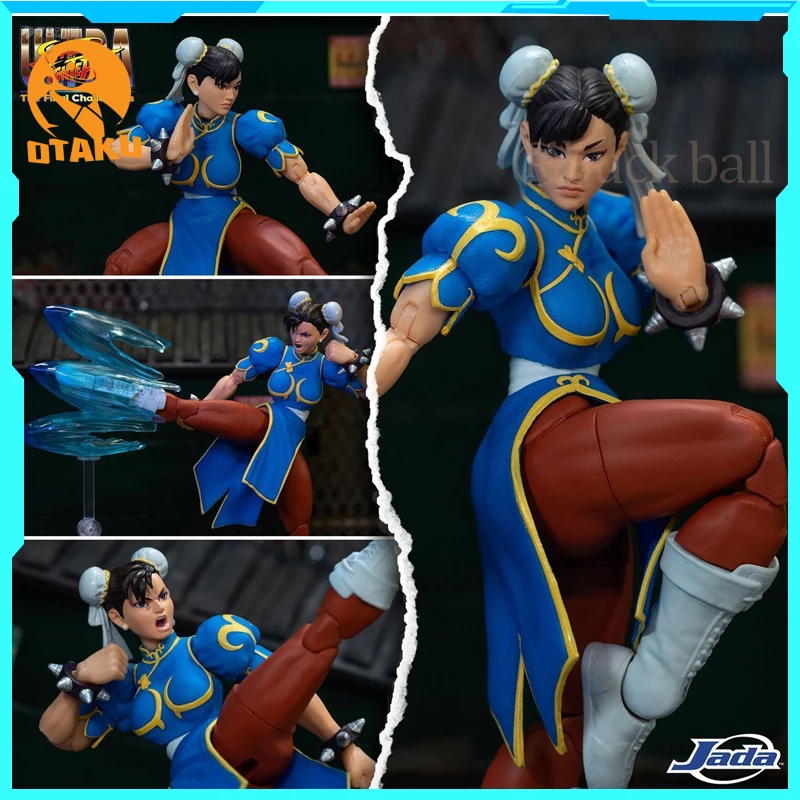 JADA Chunli Action Figurine 6&#39;&#39; Ultra Street Fighter II: The Final Challengers - £56.29 GBP+