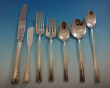 Chapel Bells by Alvin Sterling Silver Flatware Set For 12 Service 92 Pieces - $4,455.00