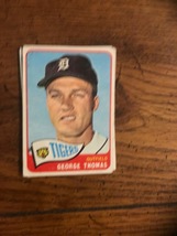 George Thomas 1965 Topps Baseball Card (1134) - £2.39 GBP