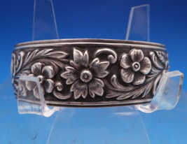 Repousse by Kirk Sterling Silver Bracelet 3&quot; x 2&quot; x 7/8&quot; Jewelry (#8311) - €161,91 EUR