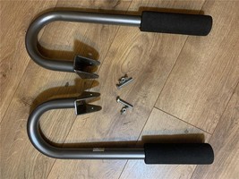 Total Gym Dip Bars Grey Modified to fit FIT XLS XL 2000 3000 Electra - £59.61 GBP