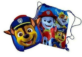 Paw Patrol LOT Insulated School Lunch Bag and Drawstring Sling Bag Nicke... - £6.16 GBP
