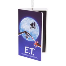 Hallmark Universal E.T. Extra Terrestrial VHS Tape Christmas Tree Ornament New - £11.84 GBP
