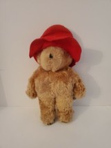 EDEN Paddington Bear Plush Red Hat Vintage 15&quot; toy FREE SHIP vintage 1980s - $14.50