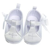 Booulfi Baby Girls Baptism Christening Shoes Booties White Size 12-18 Months - €3,82 Booulfi Baby Girls Baptism Christening Shoes Booties White Size 12-18 Months - €3,82 EUR