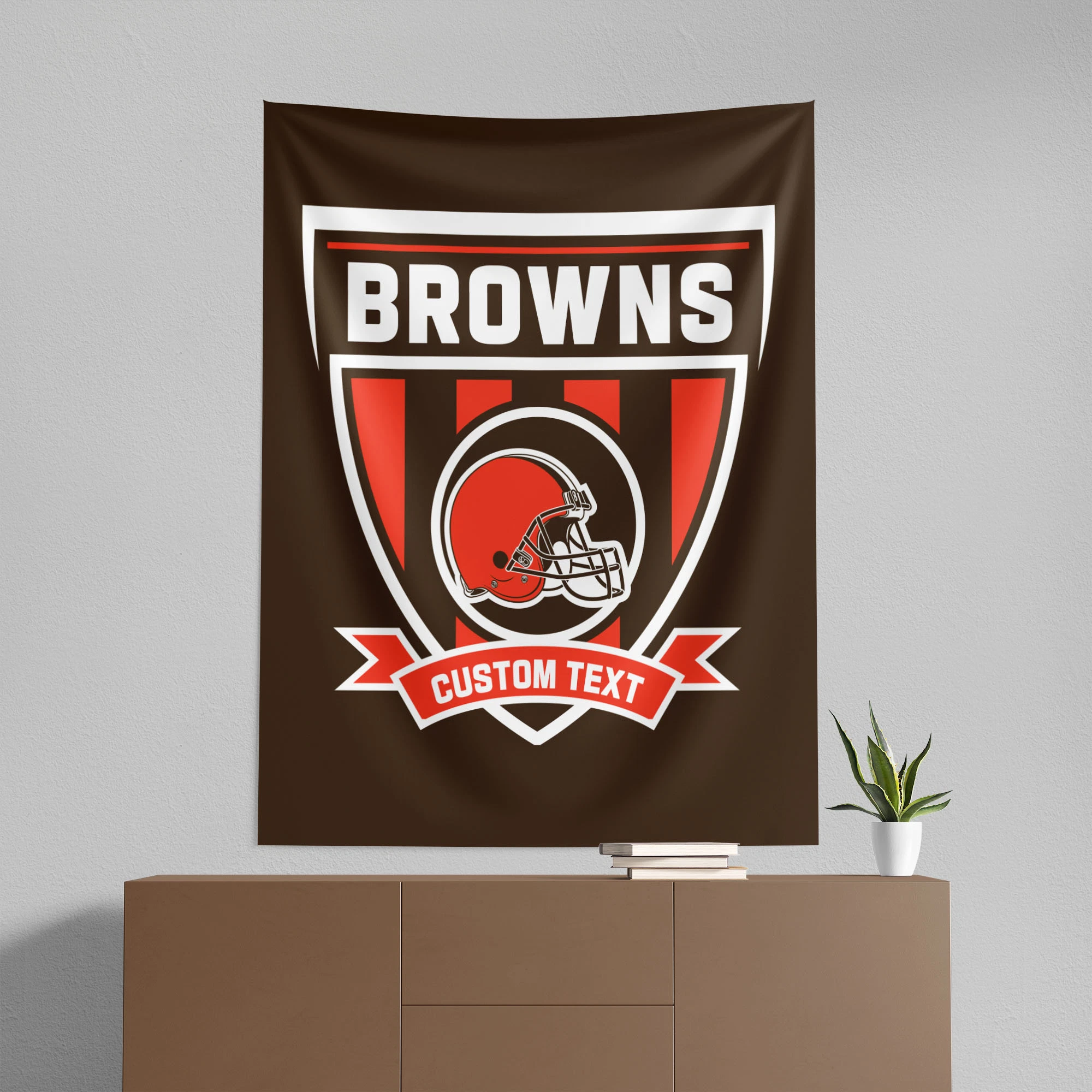 Cleveland Browns Officially Licensed Personalized Allegiance Banners - £33.91 GBP