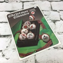 Christmas Classics Designs For Cross Stitch Ornaments Pattern Leaflet VT... - $6.92