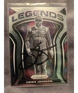 Jimmie Johnson Hand Signed Racing Card Autographed Nascar Legend HOF Auto - $35.67 CAD