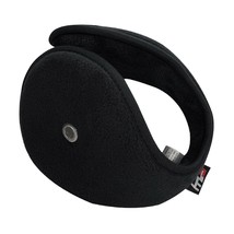 HMUS Warm Earmuffs Cold Protection Polyester Fabric Unisex (Black) - $52.96