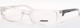 Sting Par de Rigo VS6367 0880 Transparent/Noir/Blanc Lunettes 50-18-135mm - £52.15 GBP